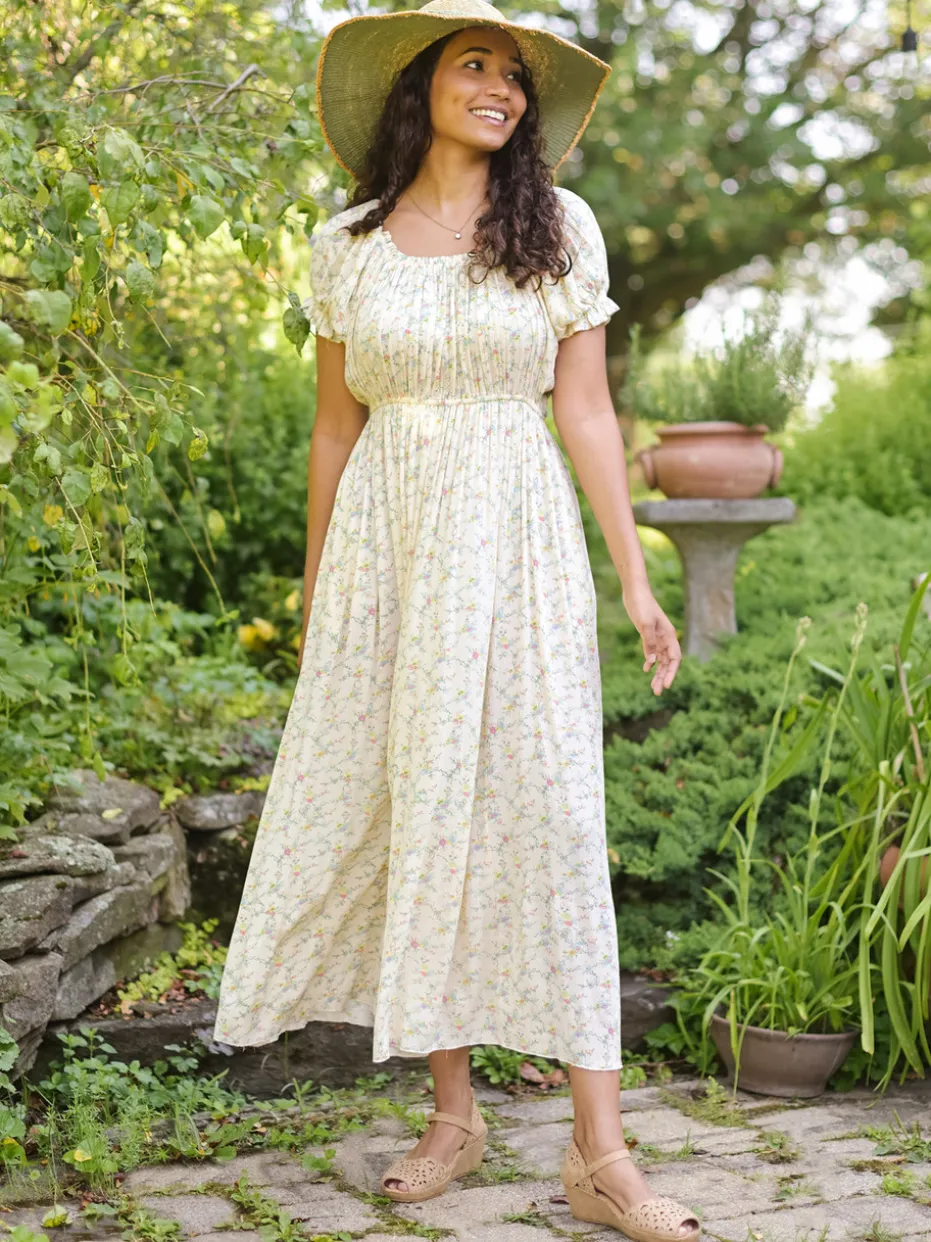 Samantha Romance Dress - Cream