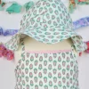 San Remo Baby Sunhat - White