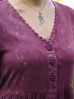 Sedona Dress - Dark Amethyst