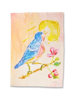 Singing Bird Tea Towel