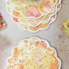 Spring Gathering Quilted Placemat Set of 4 - Sorbet