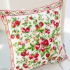 Strawberry Basket Cushion Cover