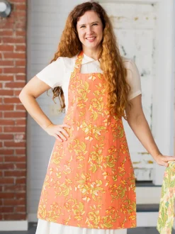 Sweet Pea Chef Apron - Coral