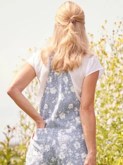 Tasha Short Overall - Smoke
