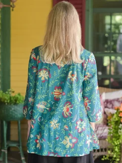 Tatiana Tunic - Dark Teal