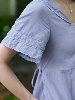 Teatime Dress - Periwinkle