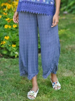 Tuscan Dot Pant - Blue