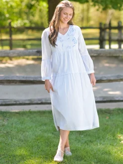 Vanessa Dress - Pale Blue