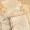 Versailles Linen Napkin Set of 4 - Antique