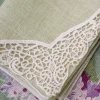 Versailles Linen Napkin Set of 4 - Sage