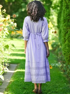 Victoriana Dress - Periwinkle