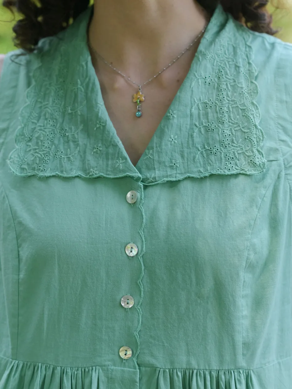 Yesterday Dress - Soft Teal